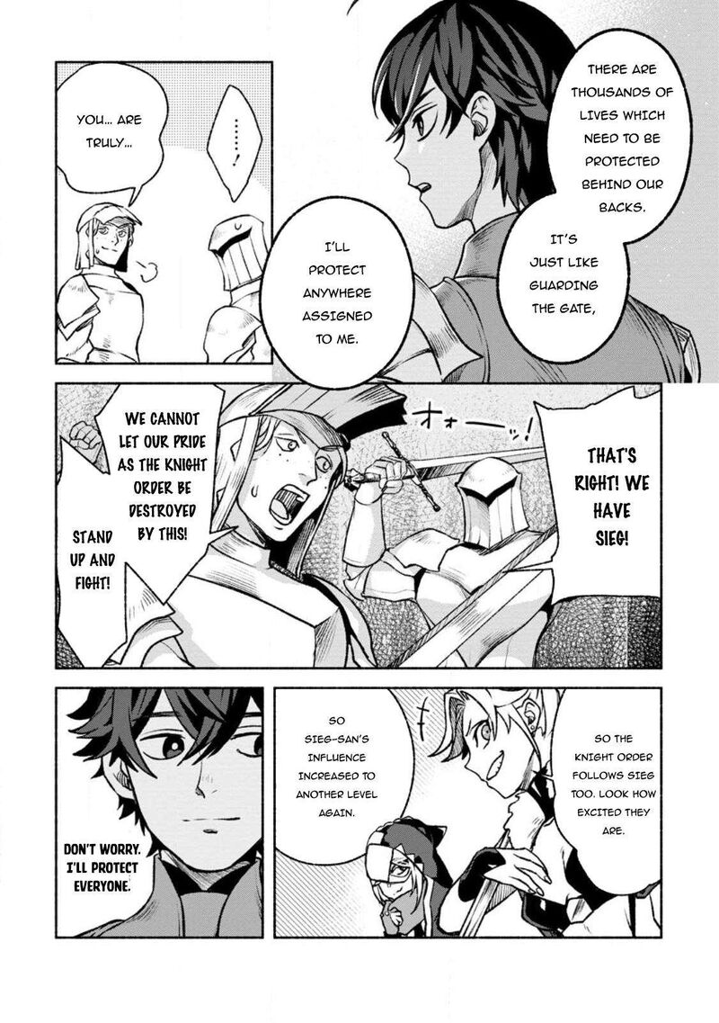 Sono Monban, Saikyou Nitsuki: Tsuihou Sareta Bougyo Ryoku 9999 no Senshi, Outo no Monban Toshite Musou Suru Chapter 26.1 - Page 5