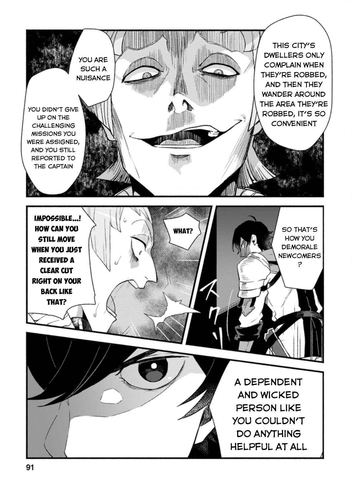 Sono Monban, Saikyou Nitsuki: Tsuihou Sareta Bougyo Ryoku 9999 no Senshi, Outo no Monban Toshite Musou Suru Chapter 3.3 - Page 9