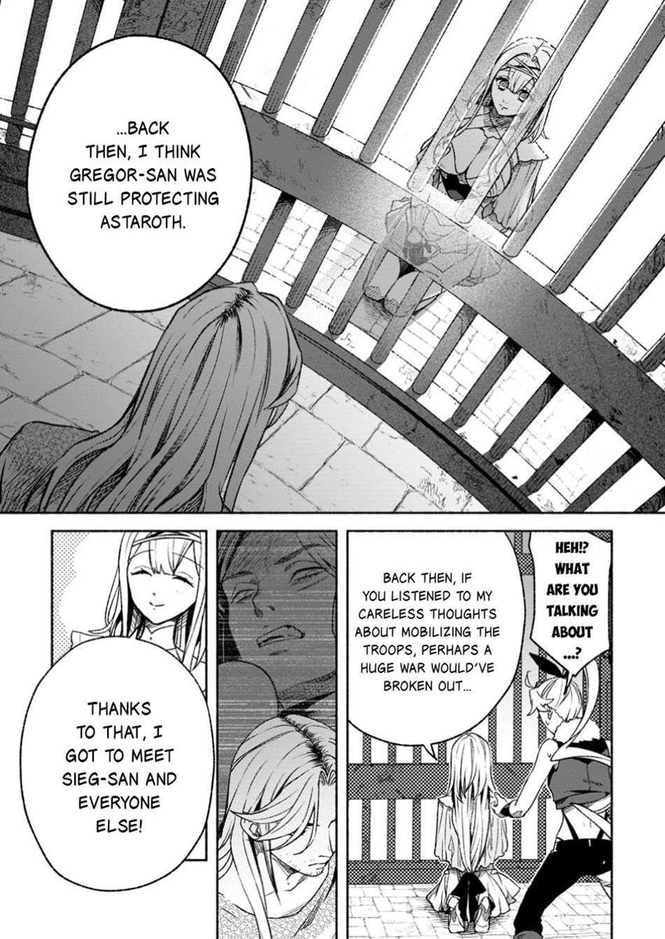 Sono Monban, Saikyou Nitsuki: Tsuihou Sareta Bougyo Ryoku 9999 no Senshi, Outo no Monban Toshite Musou Suru Chapter 35 - Page 21
