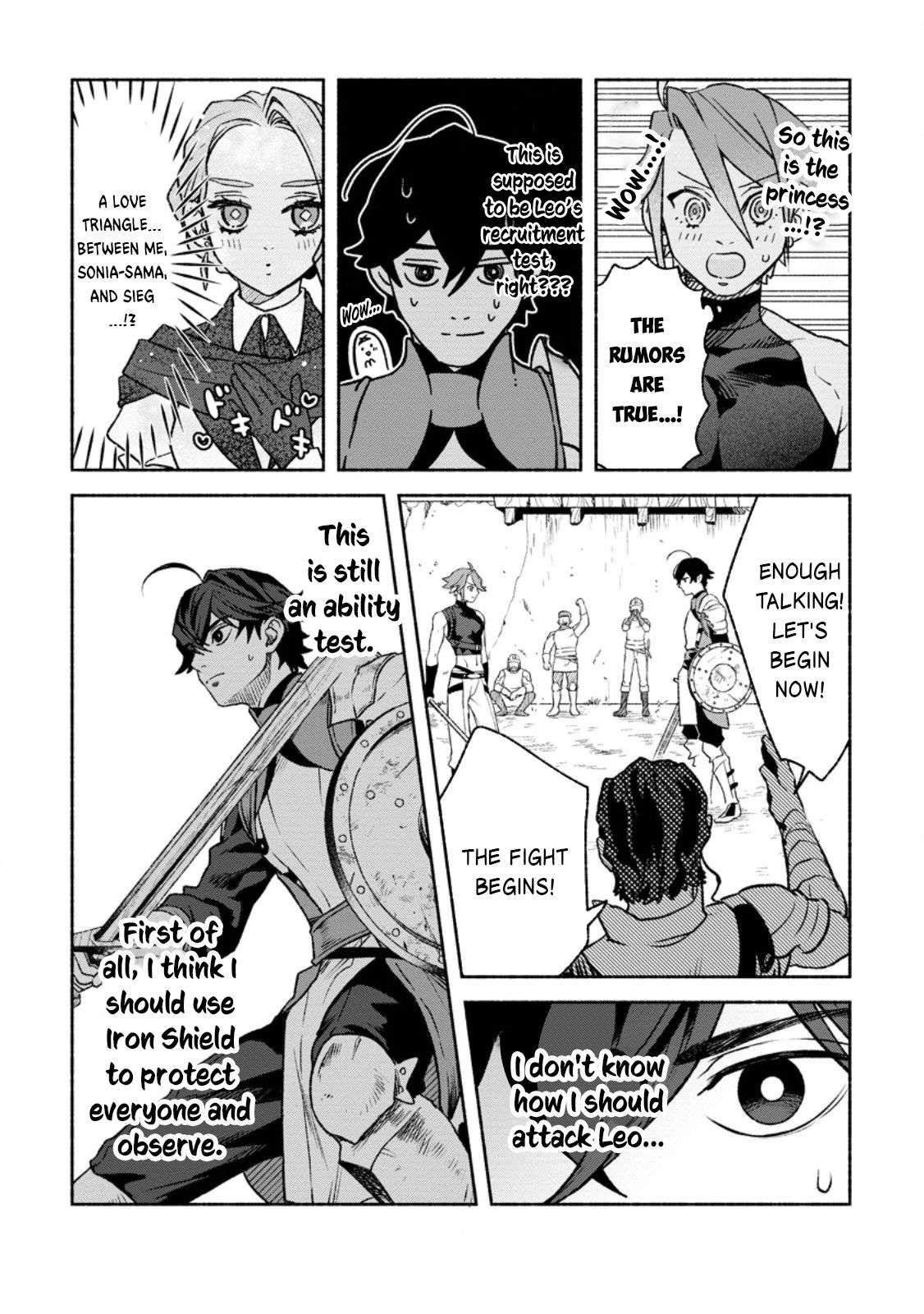 Sono Monban, Saikyou Nitsuki: Tsuihou Sareta Bougyo Ryoku 9999 no Senshi, Outo no Monban Toshite Musou Suru Chapter 36 - Page 13