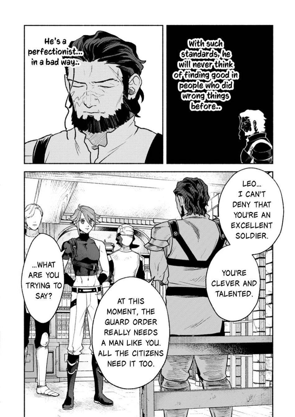 Sono Monban, Saikyou Nitsuki: Tsuihou Sareta Bougyo Ryoku 9999 no Senshi, Outo no Monban Toshite Musou Suru Chapter 38 - Page 10