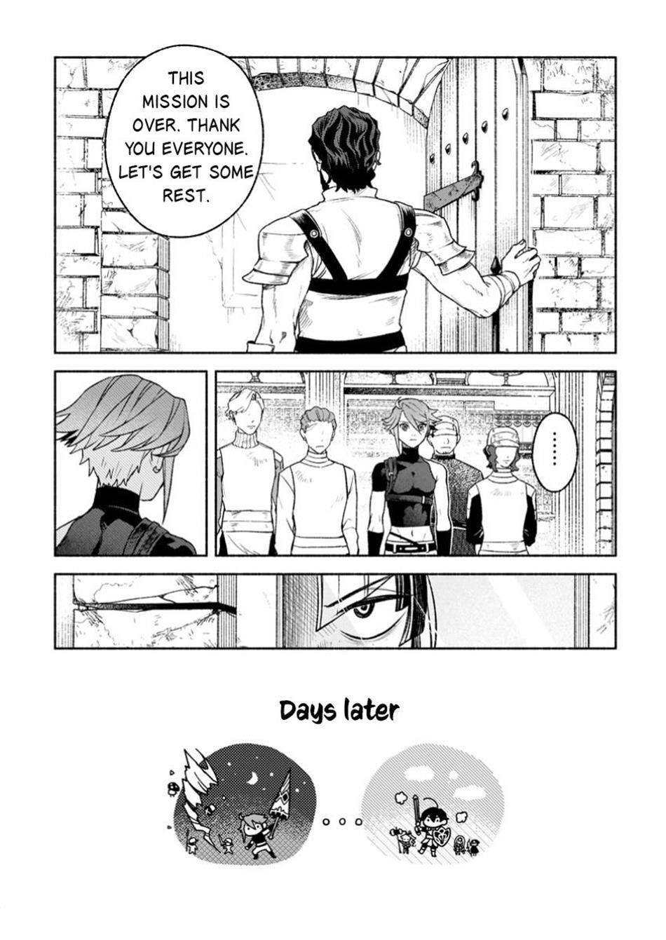 Sono Monban, Saikyou Nitsuki: Tsuihou Sareta Bougyo Ryoku 9999 no Senshi, Outo no Monban Toshite Musou Suru Chapter 38 - Page 14