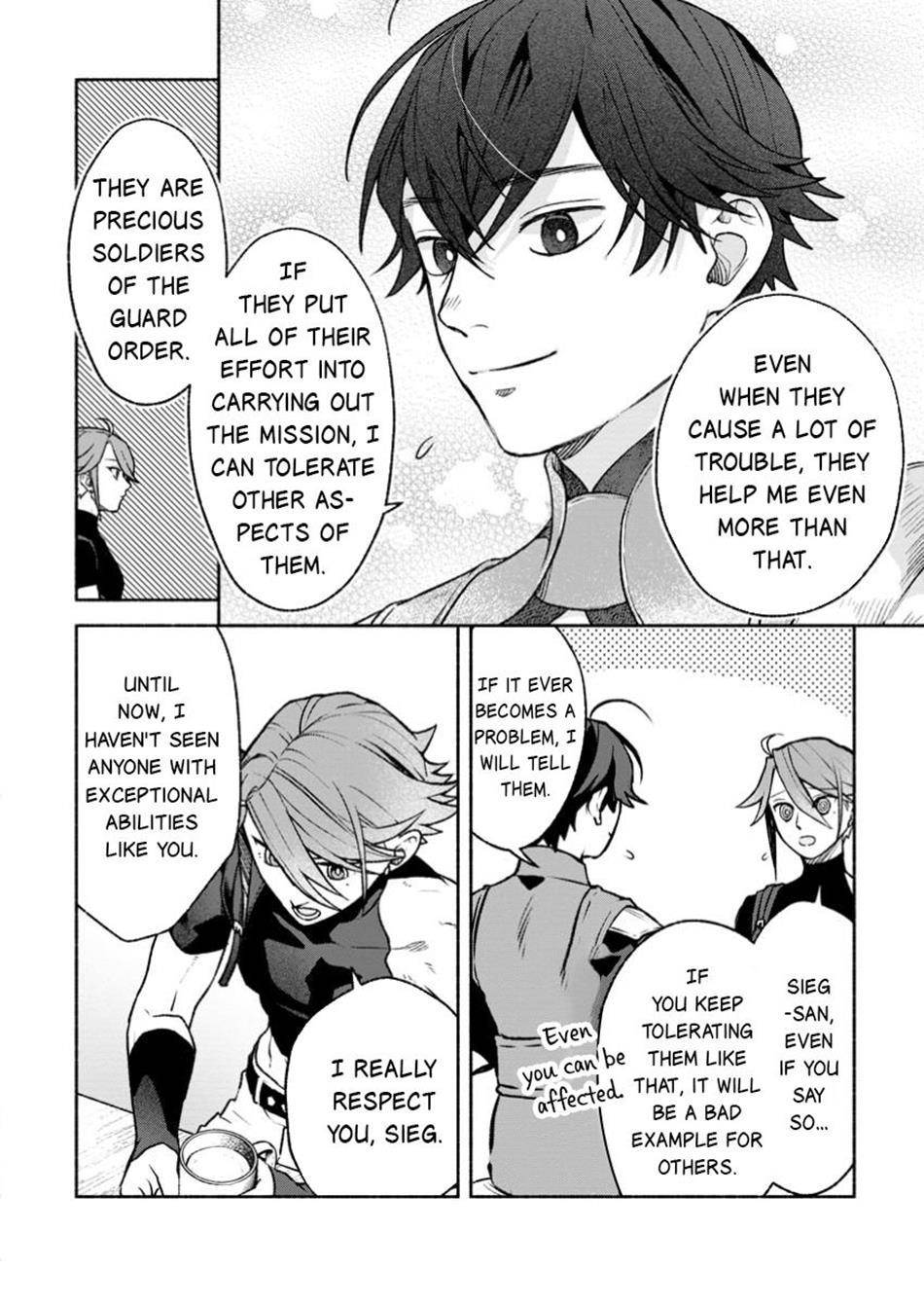 Sono Monban, Saikyou Nitsuki: Tsuihou Sareta Bougyo Ryoku 9999 no Senshi, Outo no Monban Toshite Musou Suru Chapter 38 - Page 18