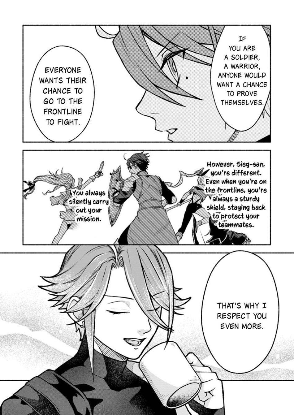 Sono Monban, Saikyou Nitsuki: Tsuihou Sareta Bougyo Ryoku 9999 no Senshi, Outo no Monban Toshite Musou Suru Chapter 38 - Page 19