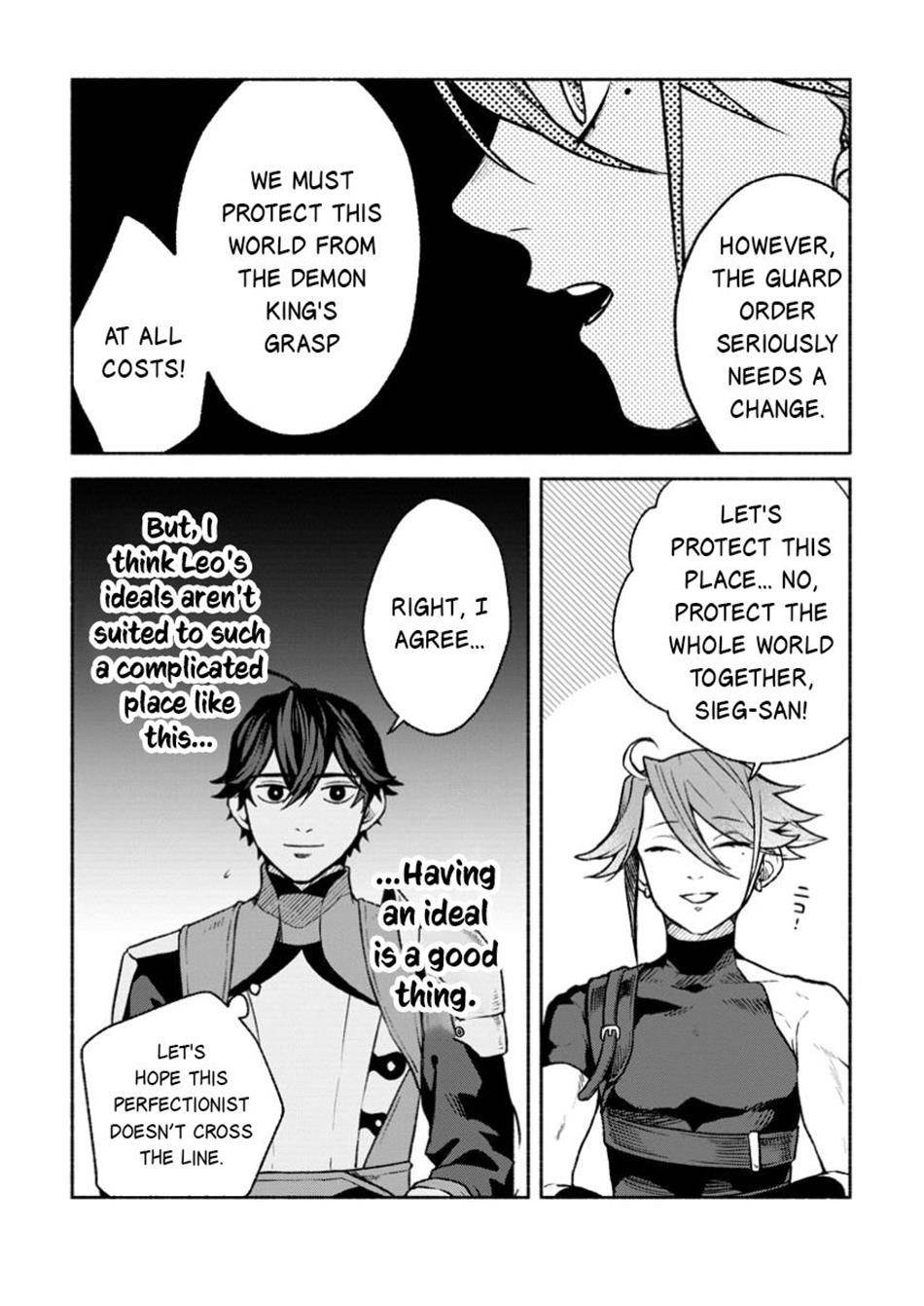 Sono Monban, Saikyou Nitsuki: Tsuihou Sareta Bougyo Ryoku 9999 no Senshi, Outo no Monban Toshite Musou Suru Chapter 38 - Page 23