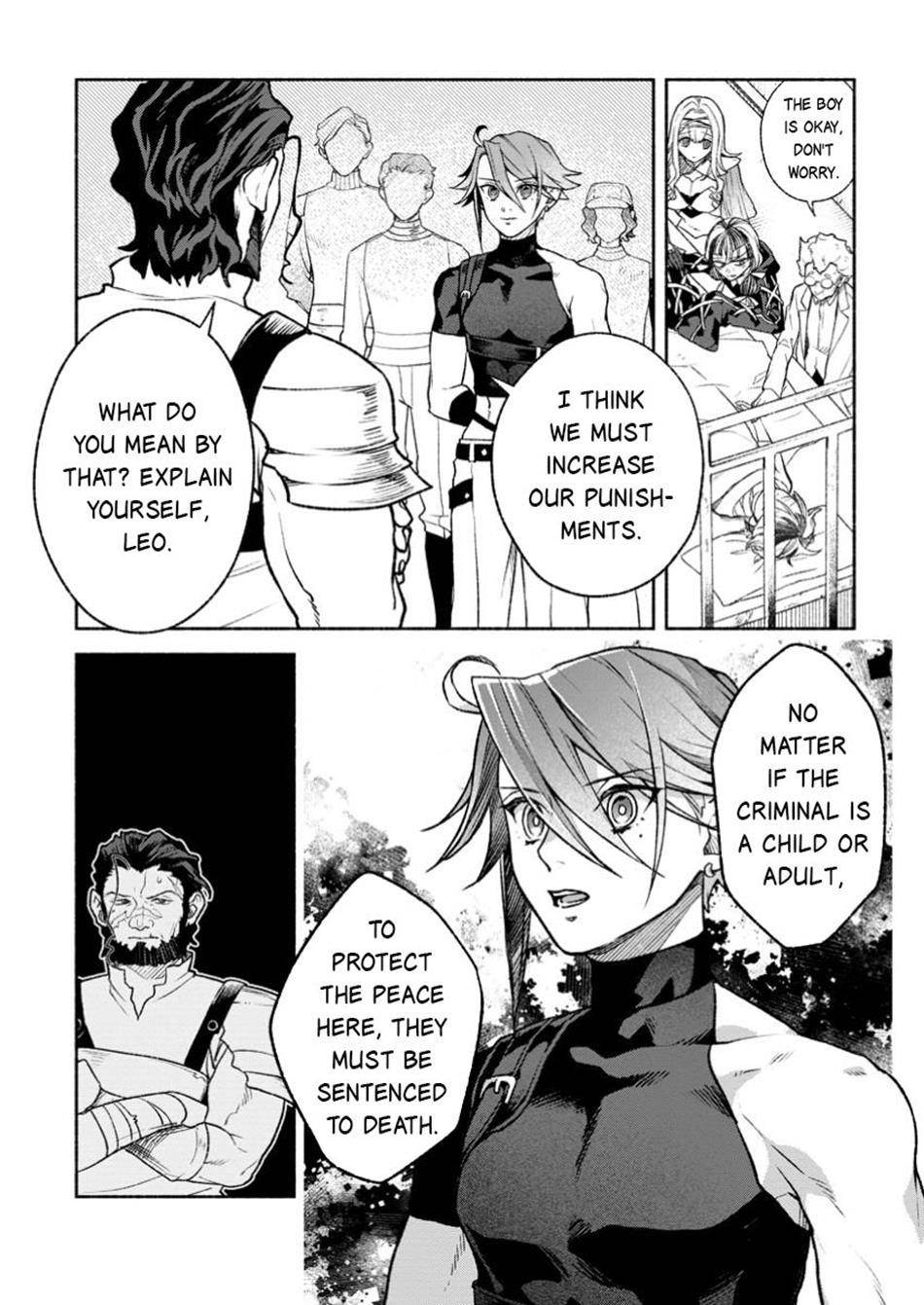 Sono Monban, Saikyou Nitsuki: Tsuihou Sareta Bougyo Ryoku 9999 no Senshi, Outo no Monban Toshite Musou Suru Chapter 38 - Page 4