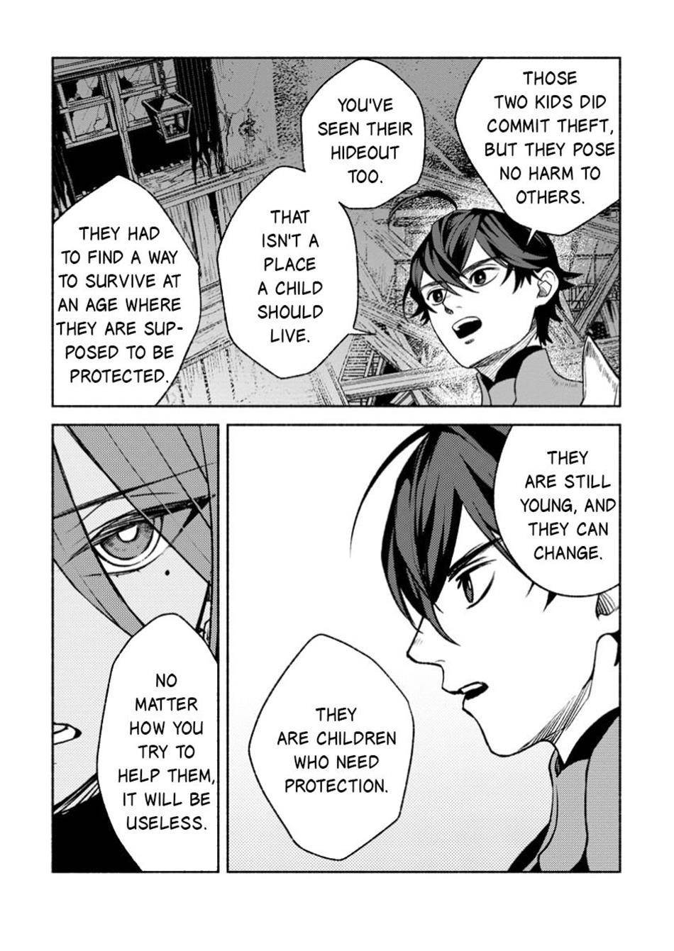 Sono Monban, Saikyou Nitsuki: Tsuihou Sareta Bougyo Ryoku 9999 no Senshi, Outo no Monban Toshite Musou Suru Chapter 38 - Page 5