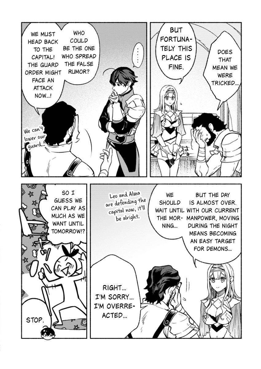 Sono Monban, Saikyou Nitsuki: Tsuihou Sareta Bougyo Ryoku 9999 no Senshi, Outo no Monban Toshite Musou Suru Chapter 39 - Page 12