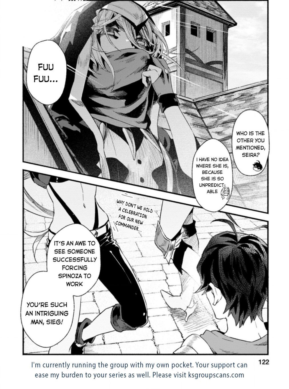 Sono Monban, Saikyou Nitsuki: Tsuihou Sareta Bougyo Ryoku 9999 no Senshi, Outo no Monban Toshite Musou Suru Chapter 4 - Page 29