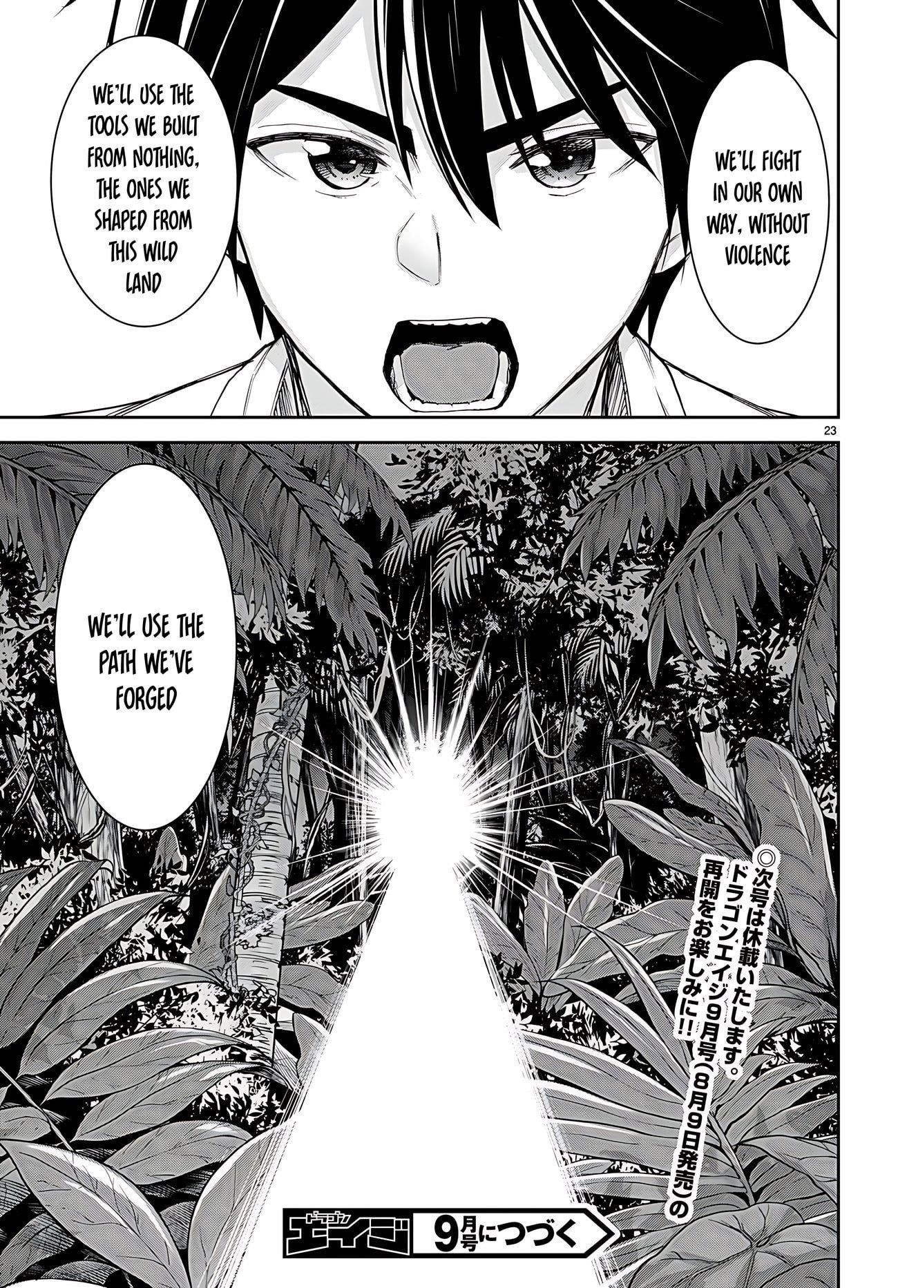 Isekai Yurutto Survival Seikatsu: Gakkou No Minna To Isekai No Mujintou Ni Tenishitakedo Ore Dake Rakushou Desu Chapter 30 - Page 24