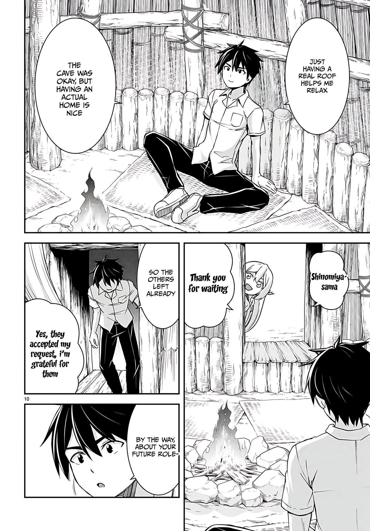 Isekai Yurutto Survival Seikatsu: Gakkou No Minna To Isekai No Mujintou Ni Tenishitakedo Ore Dake Rakushou Desu Chapter 33 - Page 11