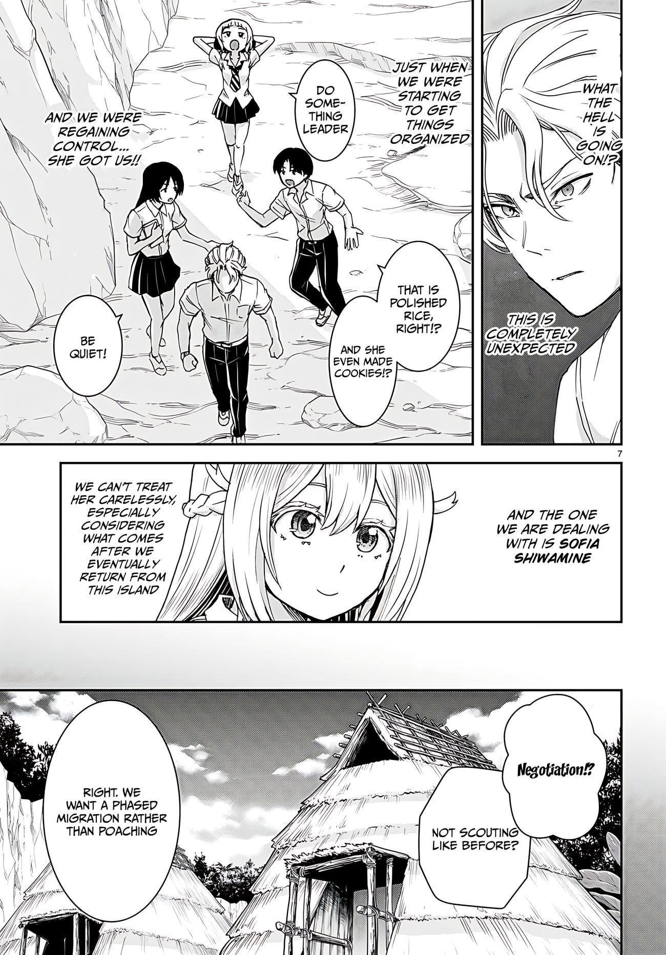 Isekai Yurutto Survival Seikatsu: Gakkou No Minna To Isekai No Mujintou Ni Tenishitakedo Ore Dake Rakushou Desu Chapter 34 - Page 8