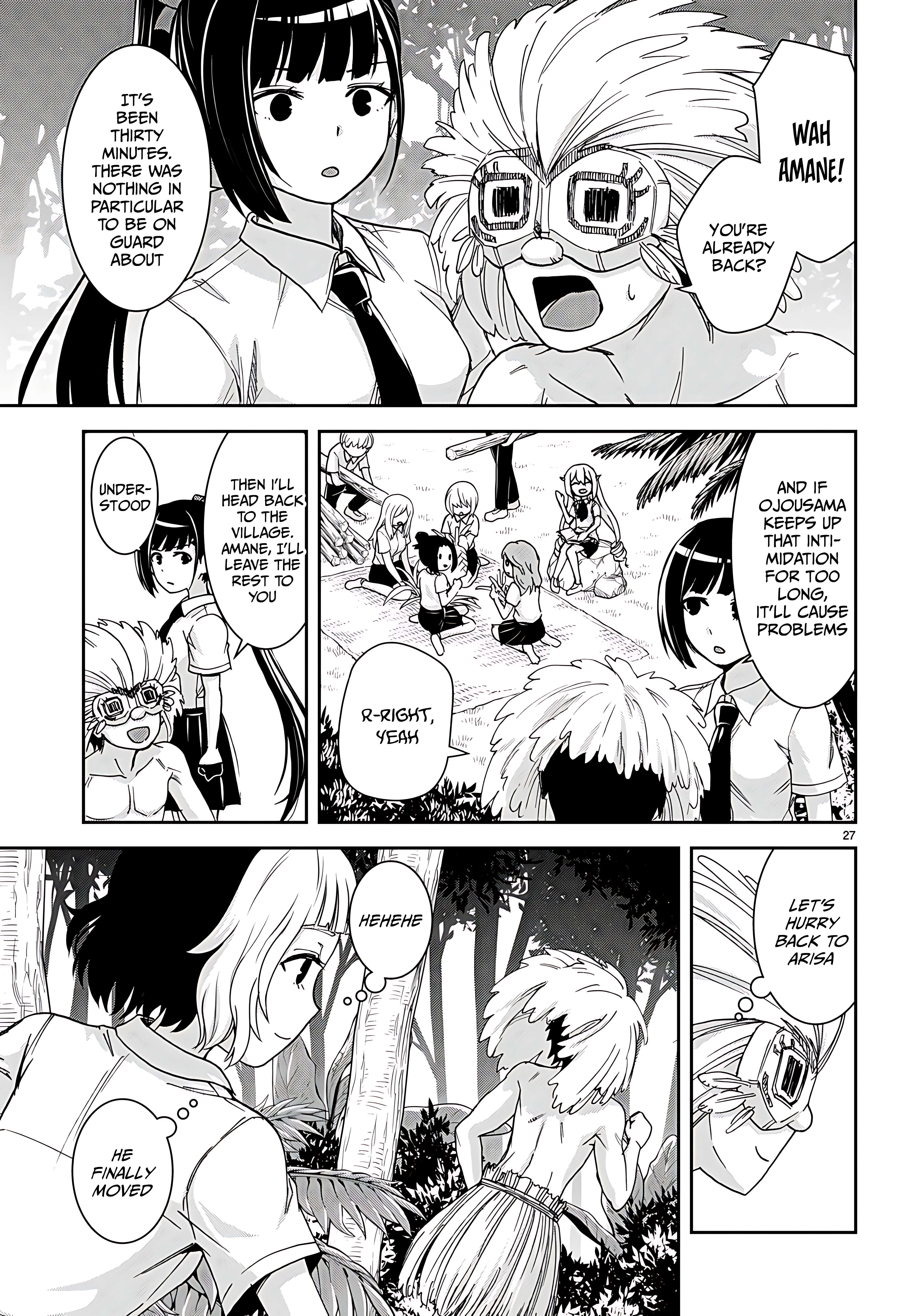 Isekai Yurutto Survival Seikatsu: Gakkou No Minna To Isekai No Mujintou Ni Tenishitakedo Ore Dake Rakushou Desu Chapter 35 - Page 28