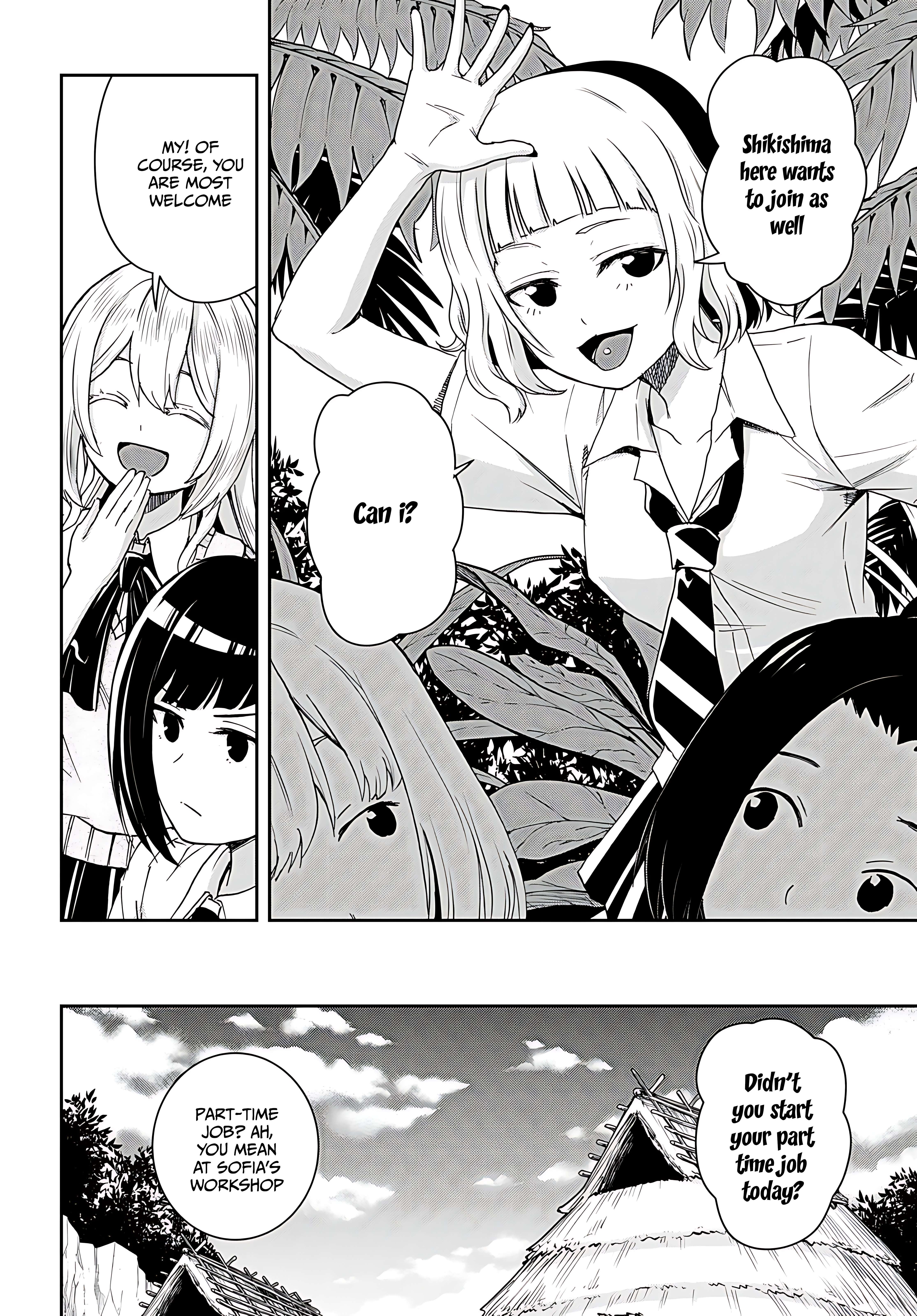 Isekai Yurutto Survival Seikatsu: Gakkou No Minna To Isekai No Mujintou Ni Tenishitakedo Ore Dake Rakushou Desu Chapter 35 - Page 3