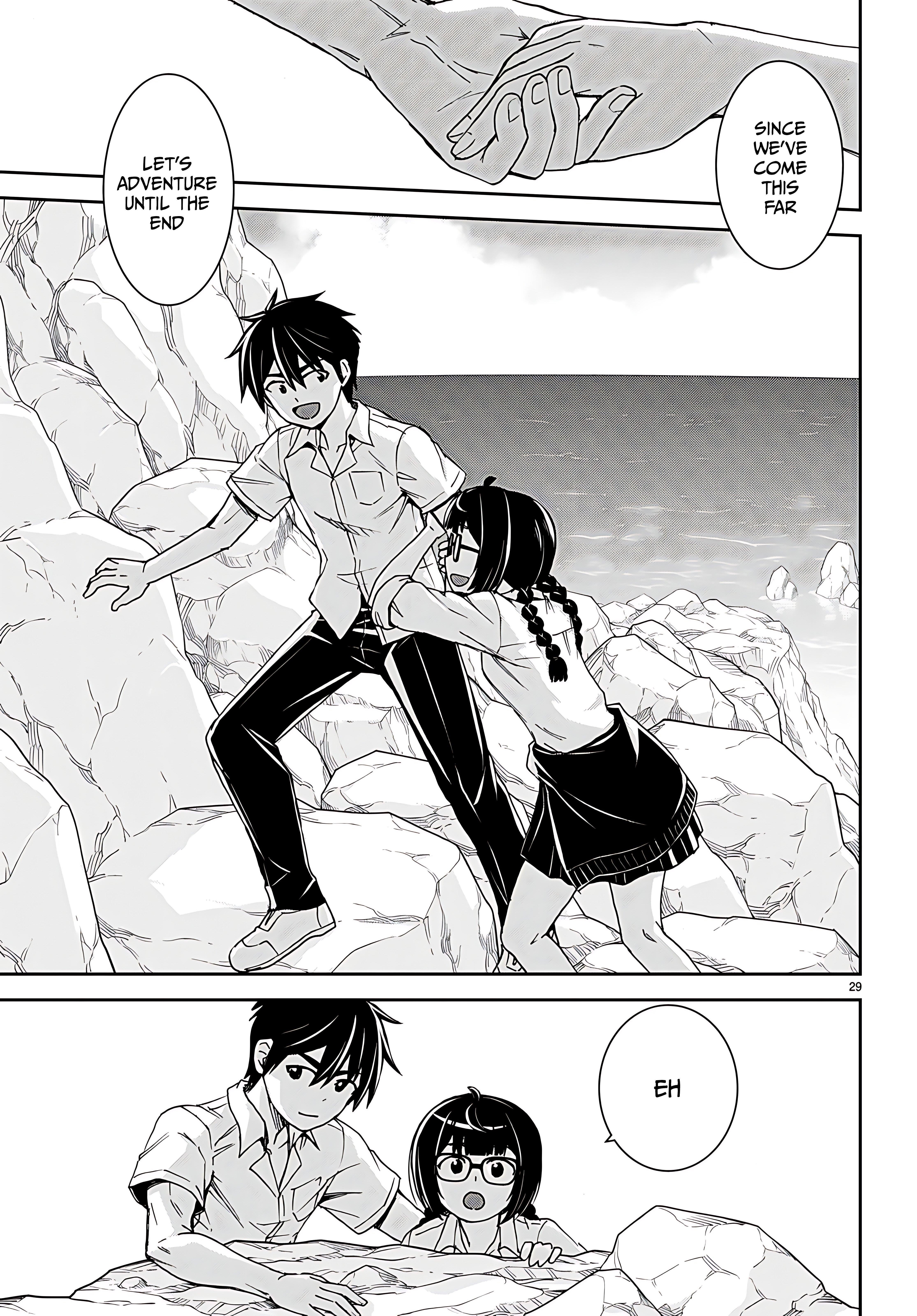 Isekai Yurutto Survival Seikatsu: Gakkou No Minna To Isekai No Mujintou Ni Tenishitakedo Ore Dake Rakushou Desu Chapter 36 - Page 34