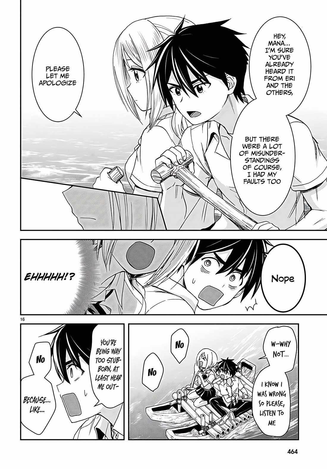 Isekai Yurutto Survival Seikatsu: Gakkou No Minna To Isekai No Mujintou Ni Tenishitakedo Ore Dake Rakushou Desu Chapter 38 - Page 16