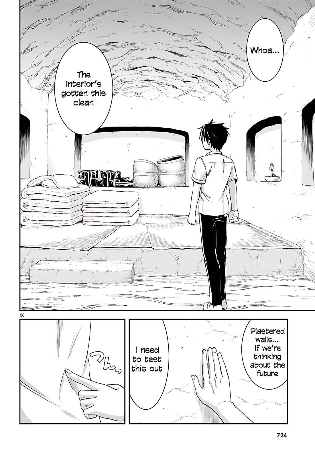 Isekai Yurutto Survival Seikatsu: Gakkou No Minna To Isekai No Mujintou Ni Tenishitakedo Ore Dake Rakushou Desu Chapter 40 - Page 20