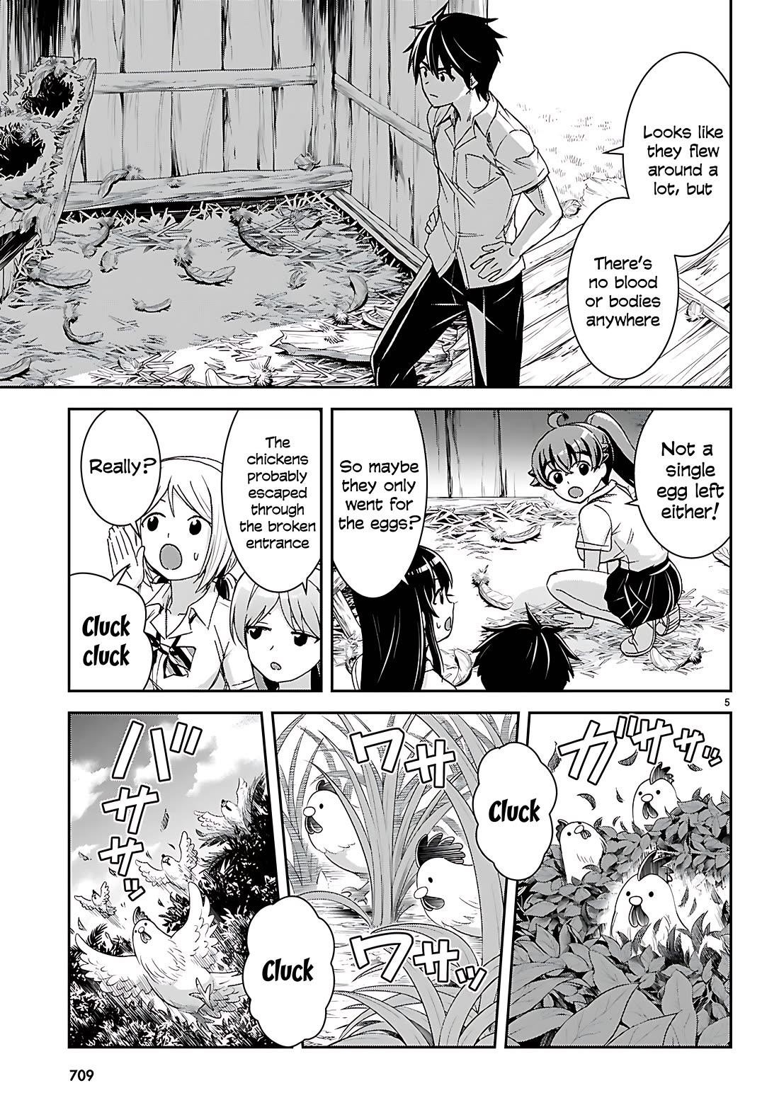 Isekai Yurutto Survival Seikatsu: Gakkou No Minna To Isekai No Mujintou Ni Tenishitakedo Ore Dake Rakushou Desu Chapter 40 - Page 5