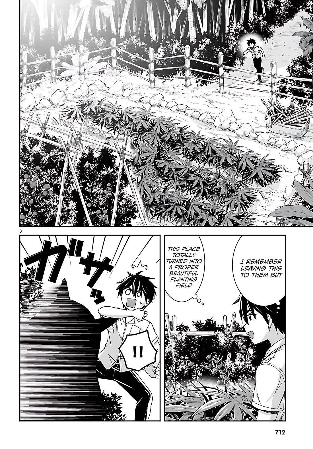 Isekai Yurutto Survival Seikatsu: Gakkou No Minna To Isekai No Mujintou Ni Tenishitakedo Ore Dake Rakushou Desu Chapter 40 - Page 8