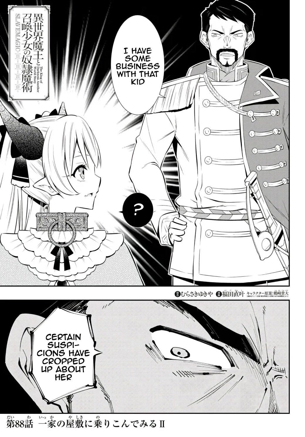 Isekai Maou To Shoukan Shoujo Dorei Majutsu Chapter 88.1 - Page 1