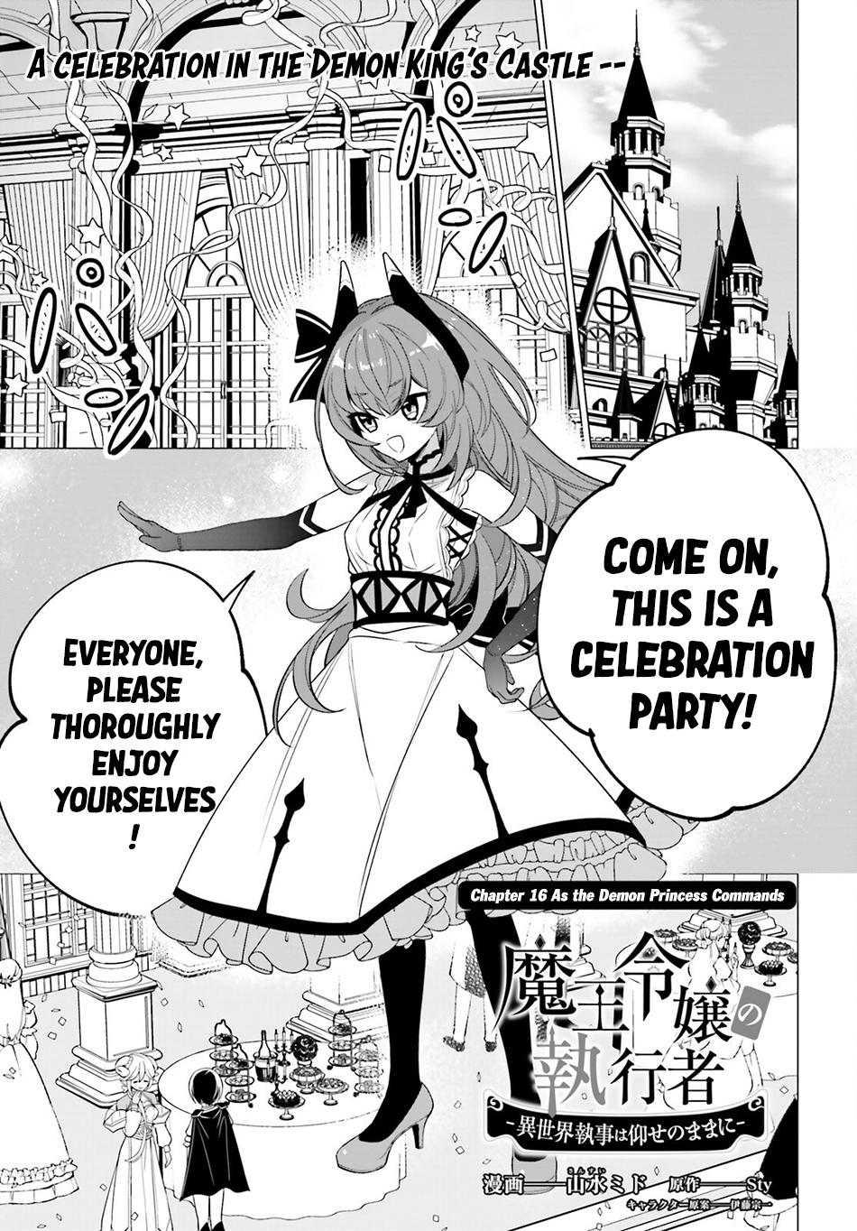 Maou Reijou no Shikousha – Isekai Shitsuji wa Ouse no Mama ni Chapter 16 - Page 2