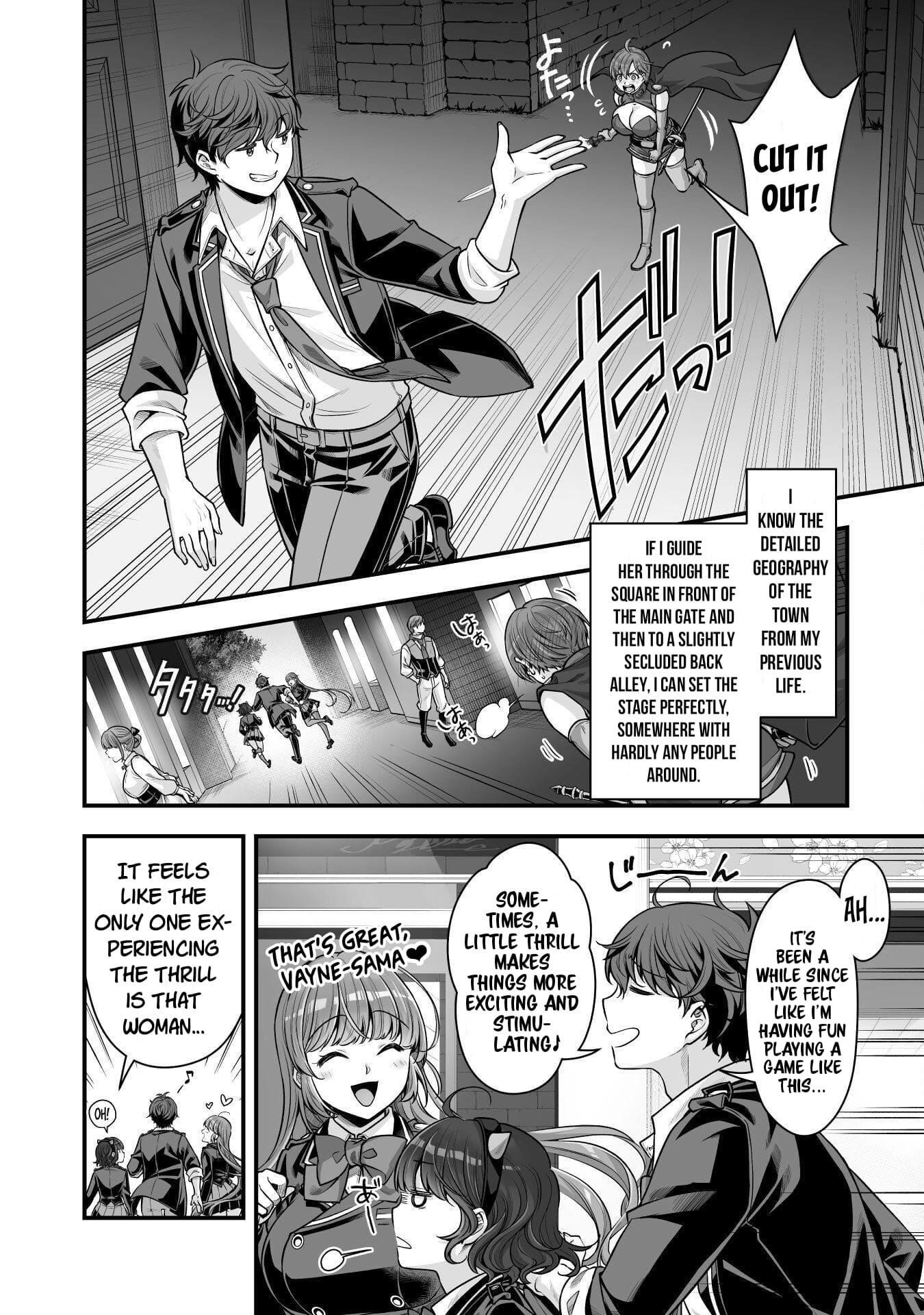 When I Was Playing Eroge With VR, I Was Reincarnated In A Different World, I Will Enslave All The Beautiful Demon Girls ~Crossout Saber~ Chapter 19 - Page 19