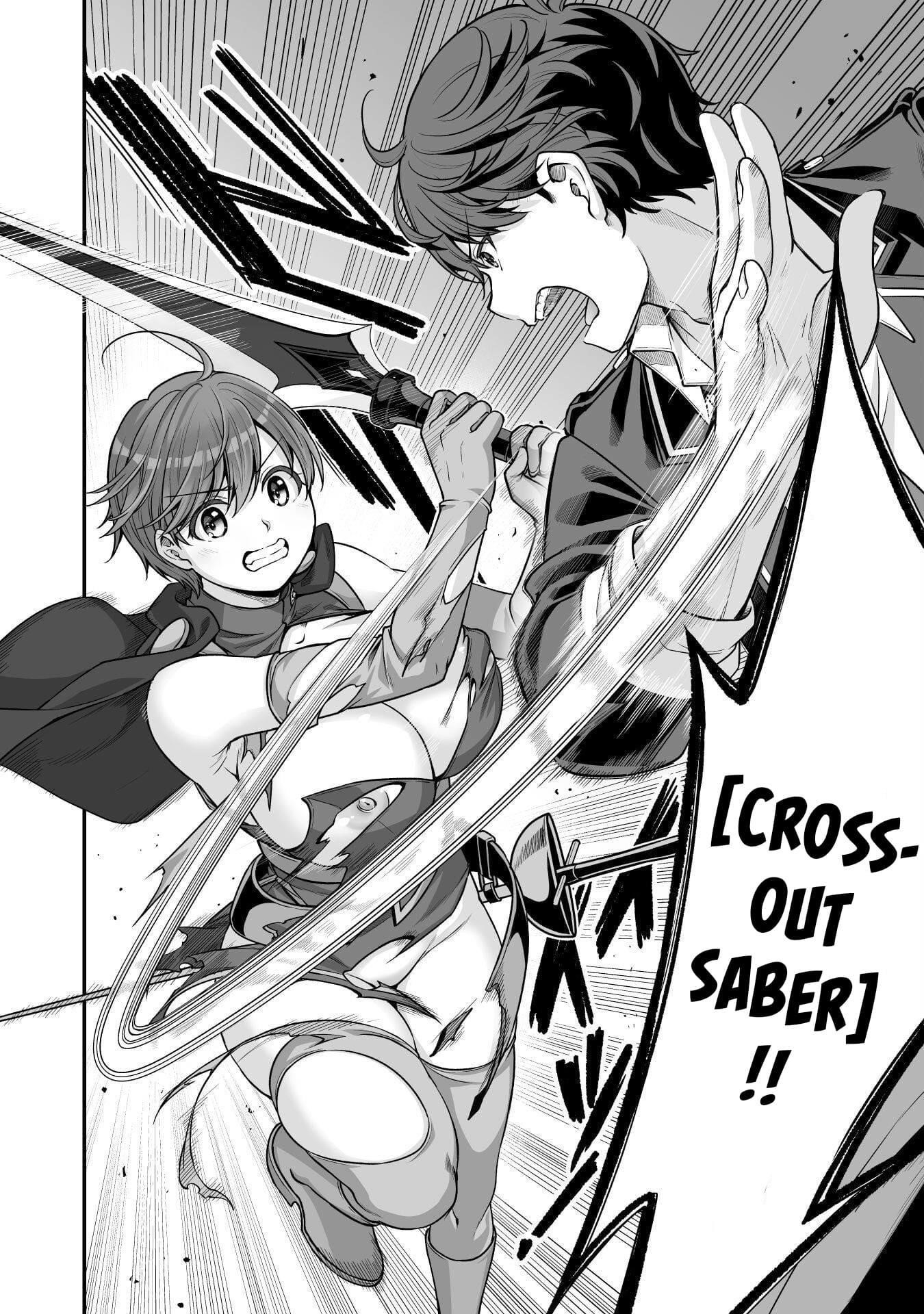 When I Was Playing Eroge With VR, I Was Reincarnated In A Different World, I Will Enslave All The Beautiful Demon Girls ~Crossout Saber~ Chapter 19 - Page 23