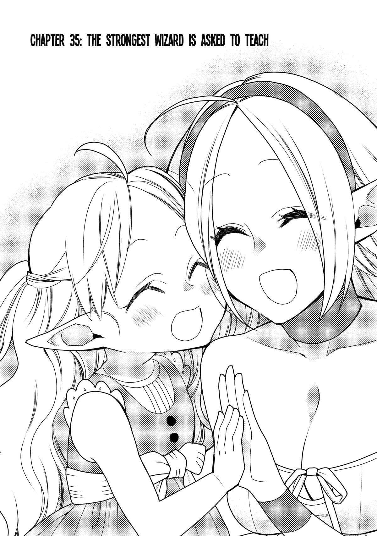 I Used to be the Strongest Sorcerer. Then I Took an Arrow in the Knee and Became a Village Guard Chapter 35 - Page 1