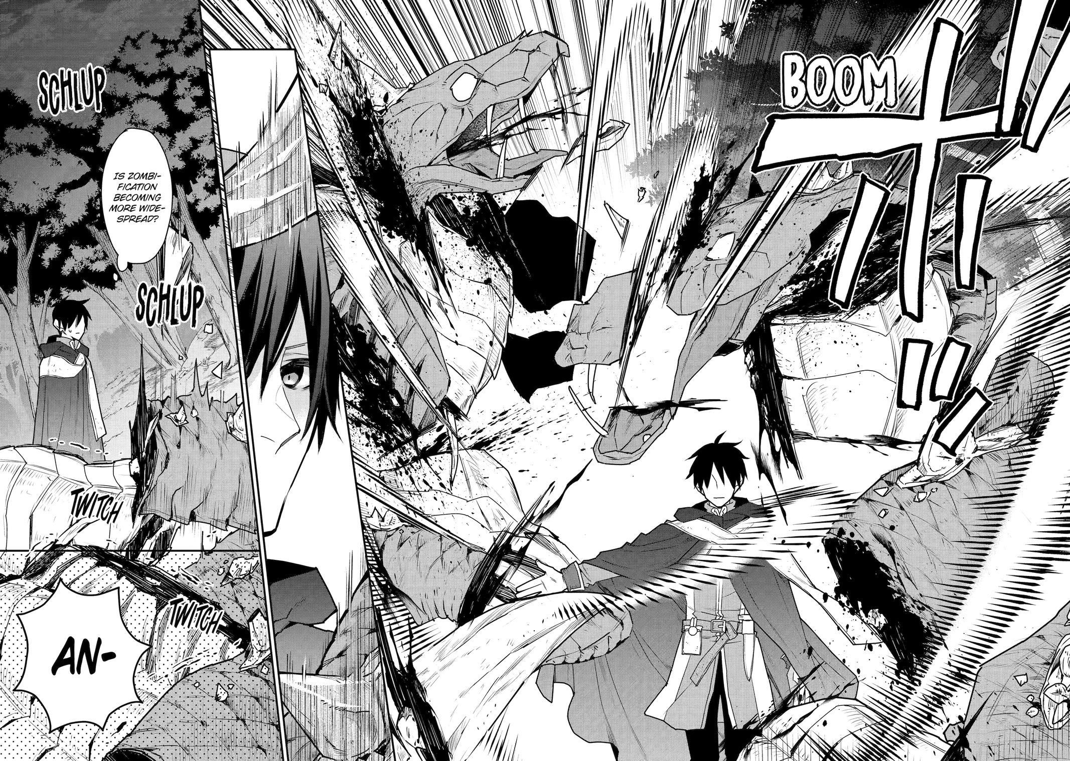 I Used to be the Strongest Sorcerer. Then I Took an Arrow in the Knee and Became a Village Guard Chapter 36 - Page 34