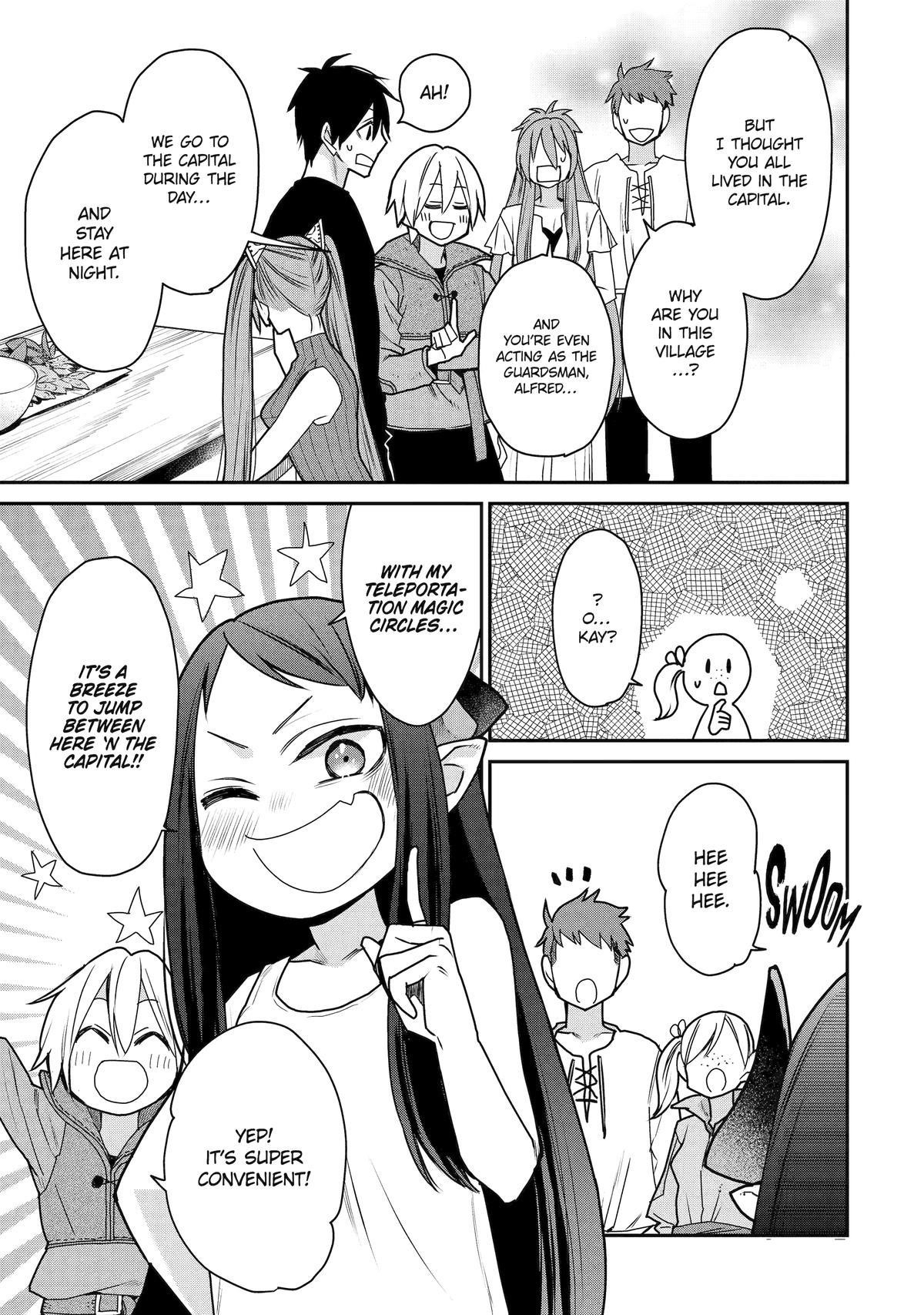 I Used to be the Strongest Sorcerer. Then I Took an Arrow in the Knee and Became a Village Guard Chapter 37 - Page 35