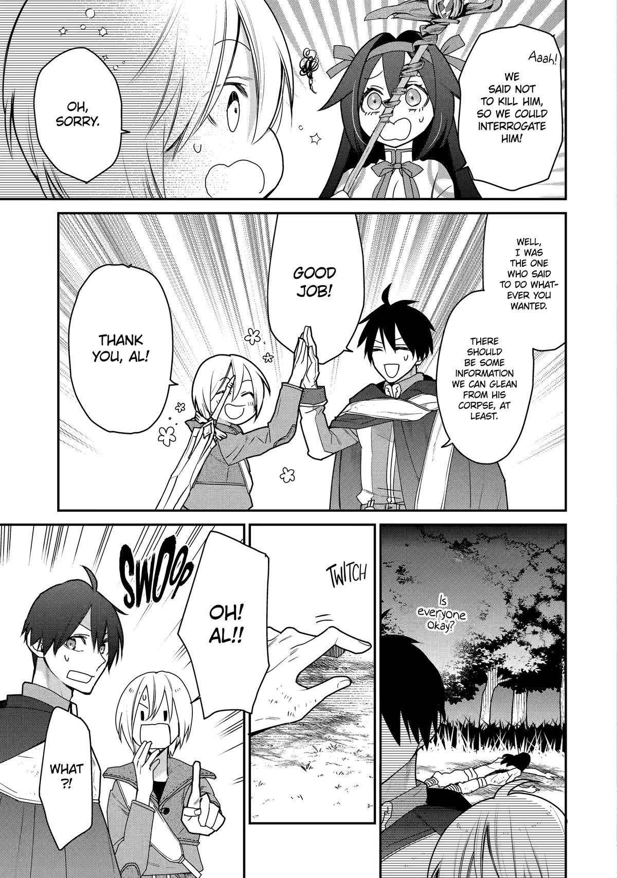 I Used to be the Strongest Sorcerer. Then I Took an Arrow in the Knee and Became a Village Guard Chapter 45 - Page 49