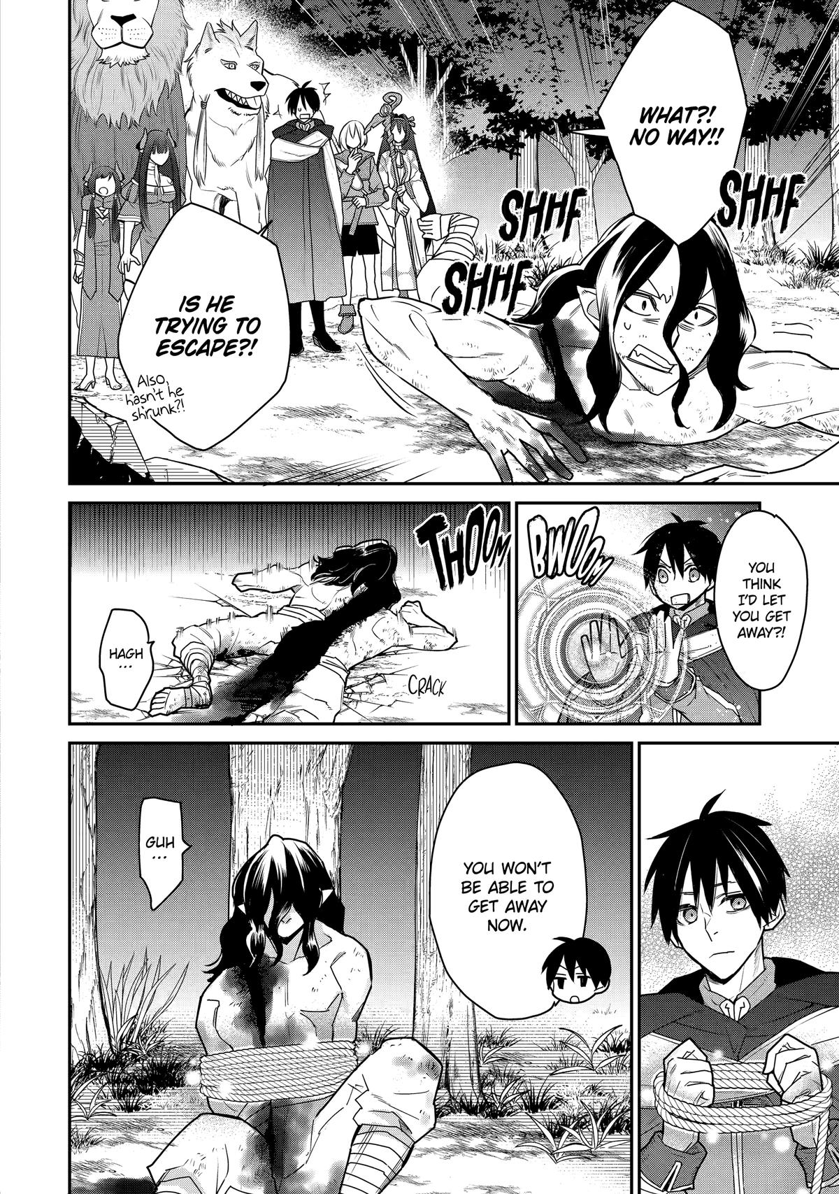 I Used to be the Strongest Sorcerer. Then I Took an Arrow in the Knee and Became a Village Guard Chapter 45 - Page 50