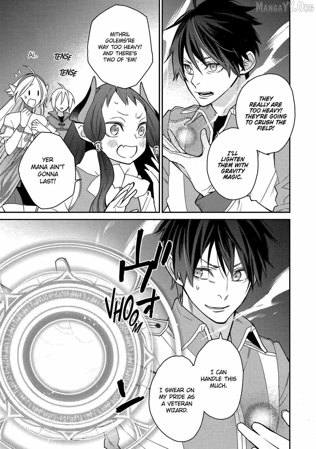 I Used to be the Strongest Sorcerer. Then I Took an Arrow in the Knee and Became a Village Guard Chapter 49 - Page 14