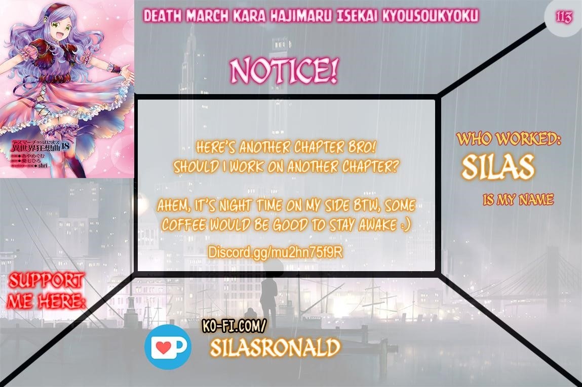 Death March Kara Hajimaru Isekai Kyousoukyoku Chapter 113 - Page 1
