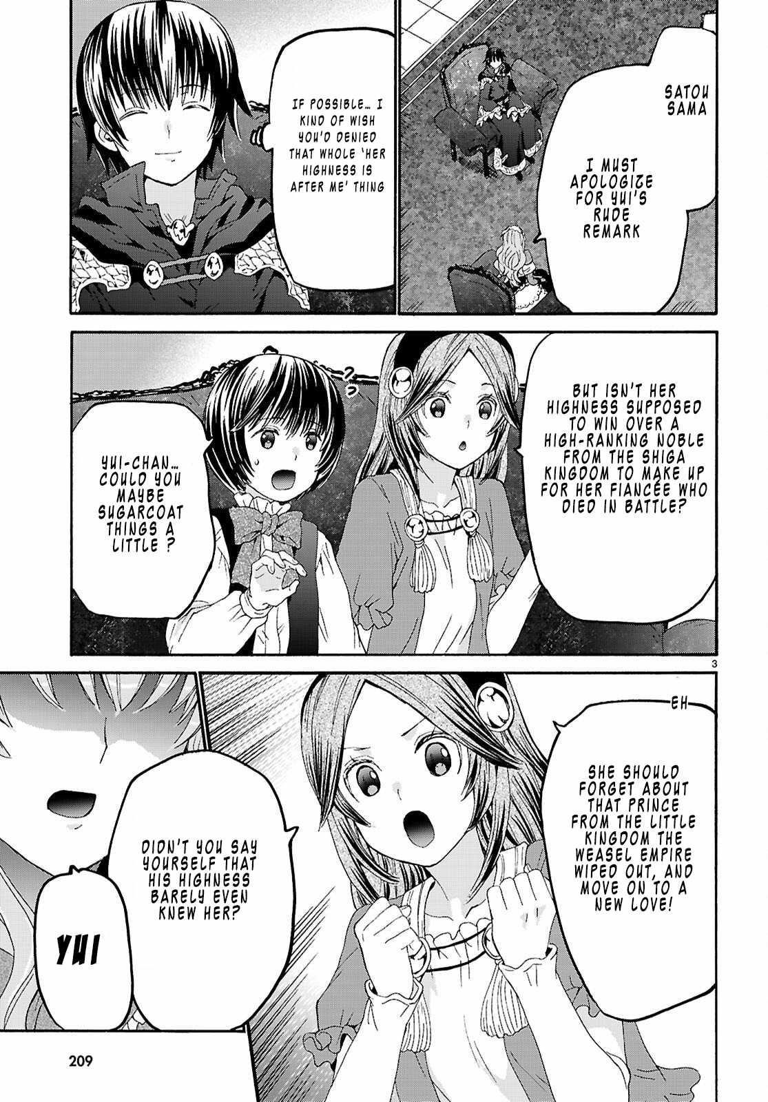 Death March Kara Hajimaru Isekai Kyousoukyoku Chapter 131 - Page 3