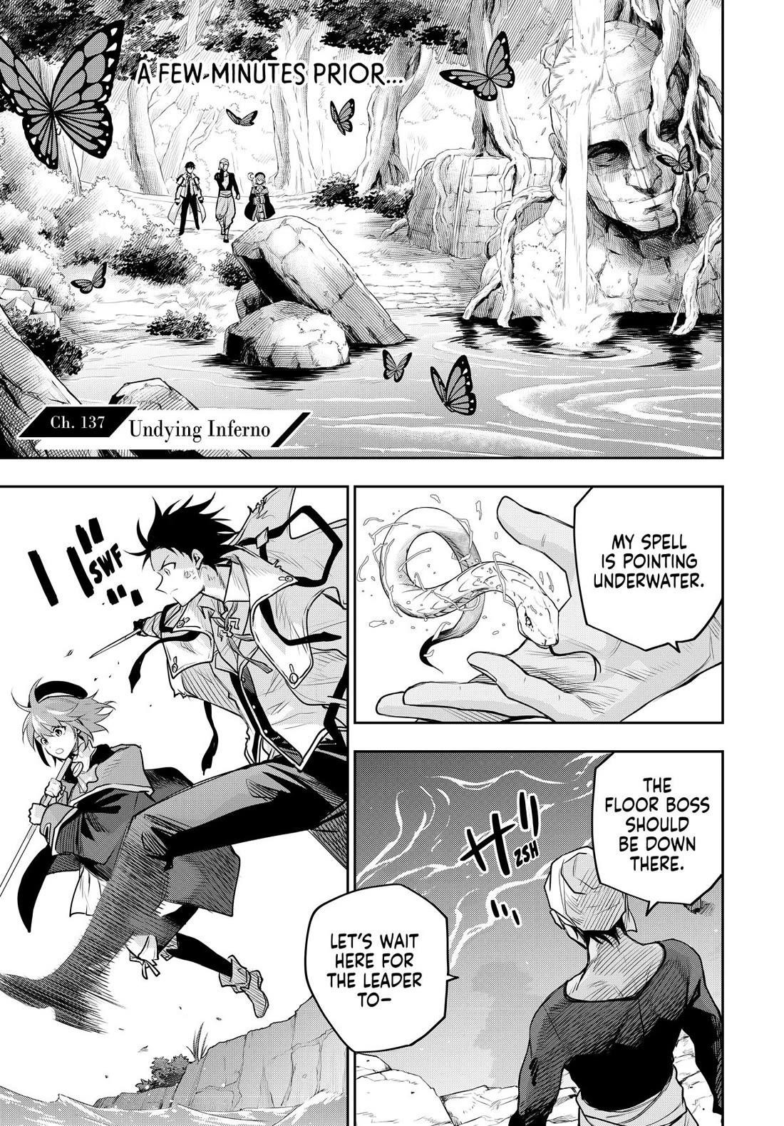 A Court Magician, Who Was Focused On Supportive Magic Because His Allies Were Too Weak, Aims To Become The Strongest After Being Banished Chapter 137 - Page 1