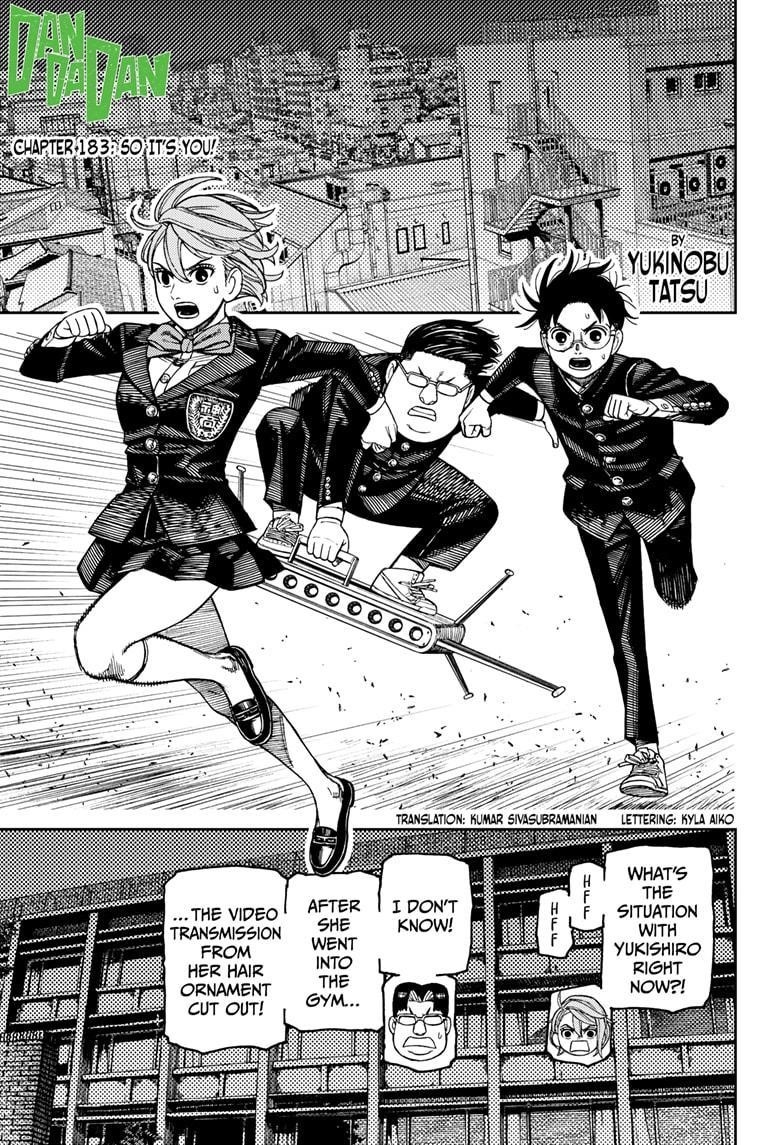 Dandadan Chapter 183 - Page 1