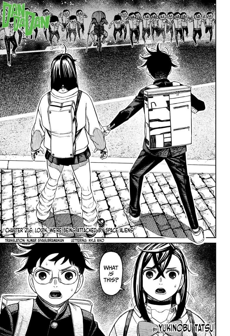 Dandadan Chapter 216 - Page 1