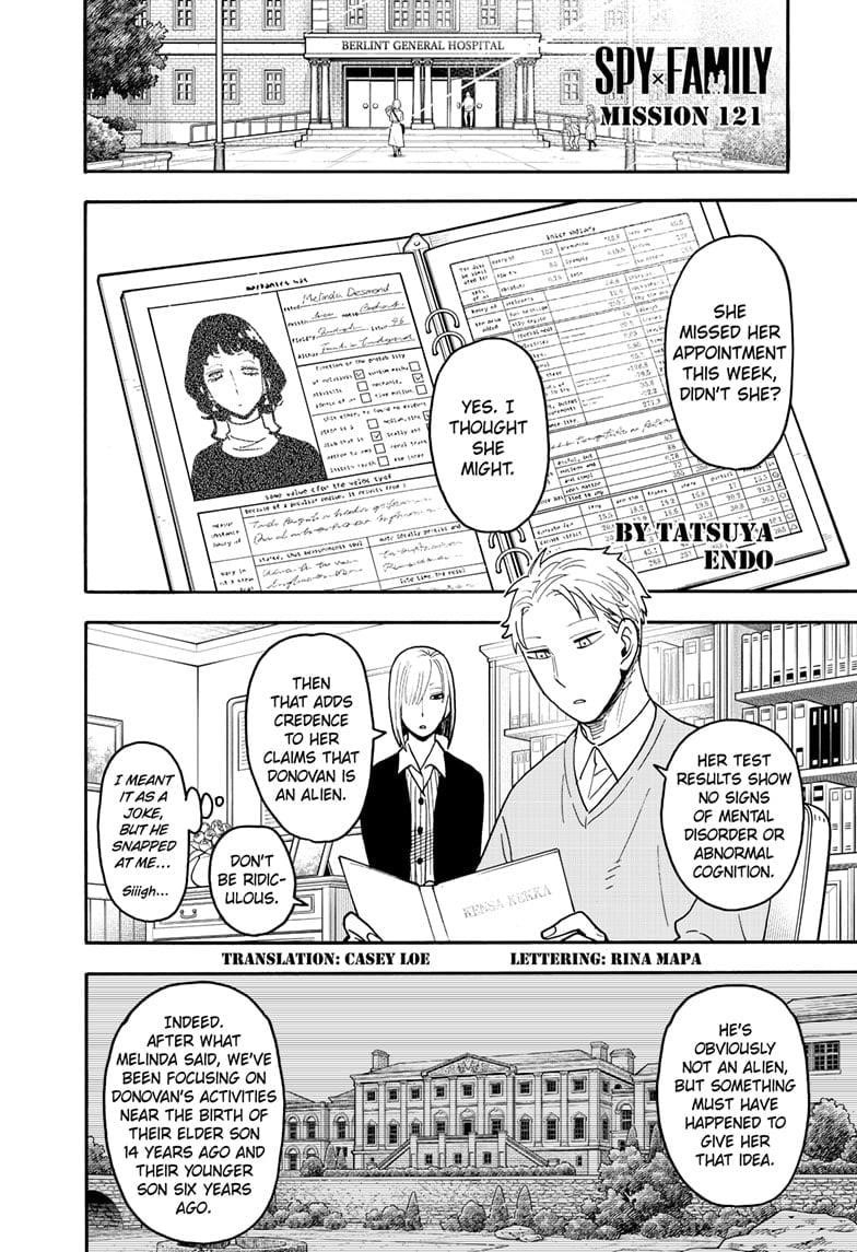 Spy X Family Chapter 121 - Page 1