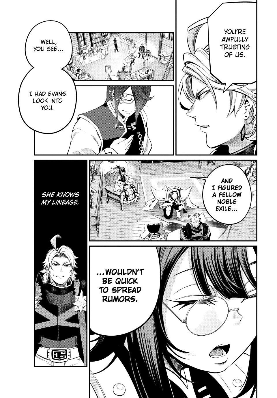 The Exiled Reincarnated Heavy Knight Is Unrivaled In Game Knowledge Chapter 127 - Page 9