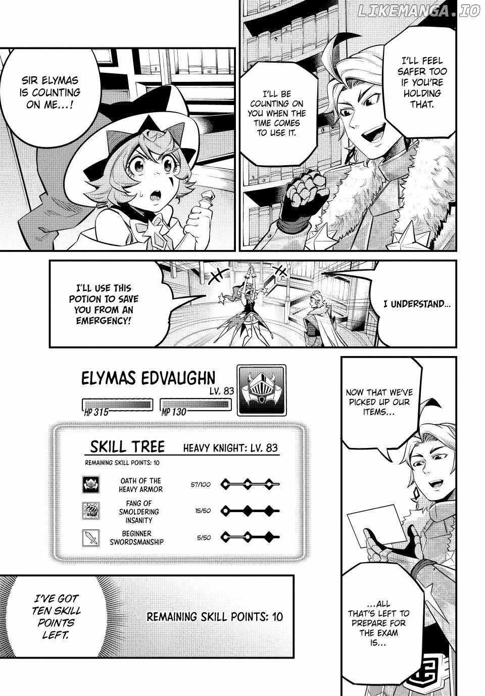 The Exiled Reincarnated Heavy Knight Is Unrivaled In Game Knowledge Chapter 132 - Page 11