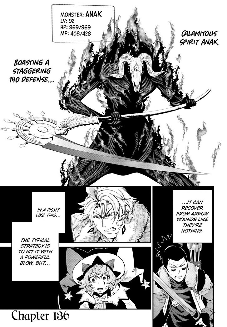 The Exiled Reincarnated Heavy Knight Is Unrivaled In Game Knowledge Chapter 136 - Page 1