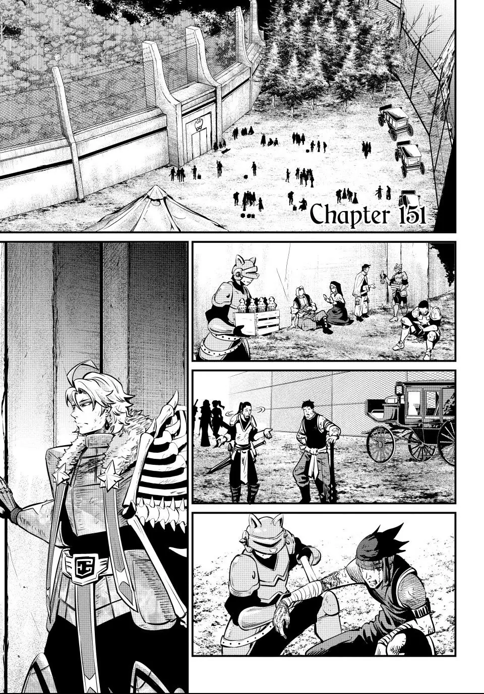 The Exiled Reincarnated Heavy Knight Is Unrivaled In Game Knowledge Chapter 151 - Page 1