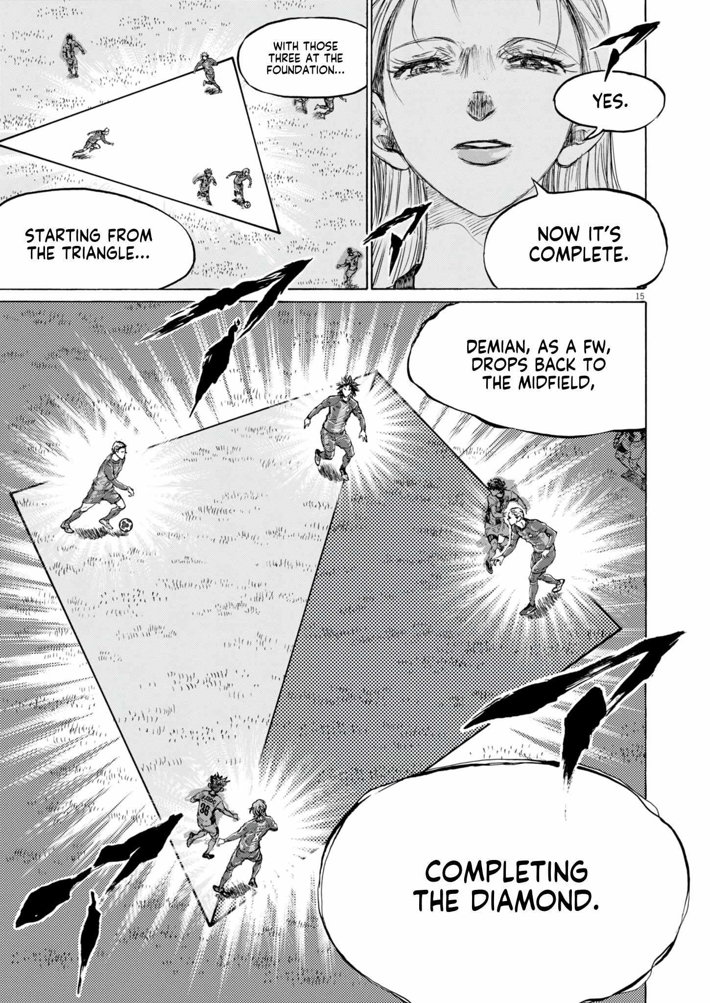 Ao Ashi Chapter 384 - Page 15