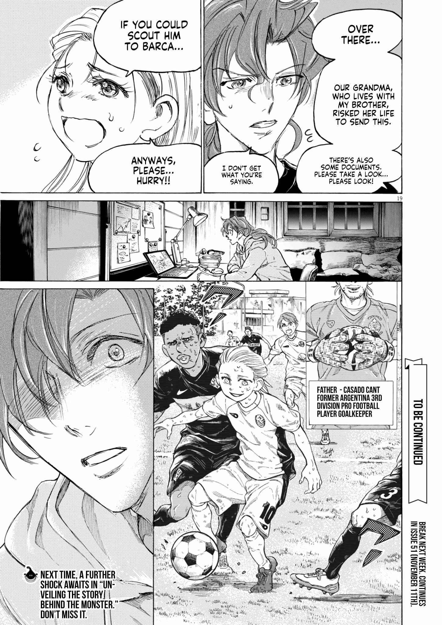 Ao Ashi Chapter 387 - Page 19