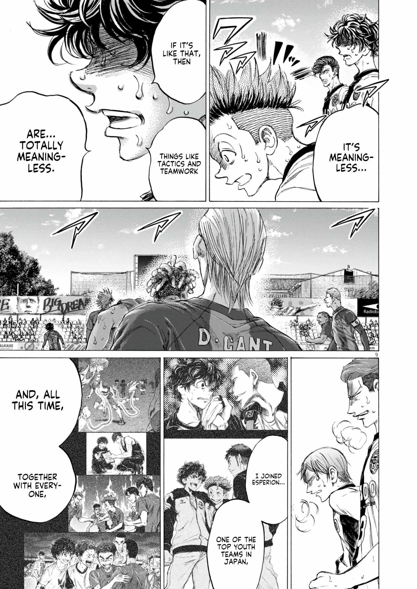 Ao Ashi Chapter 387 - Page 9