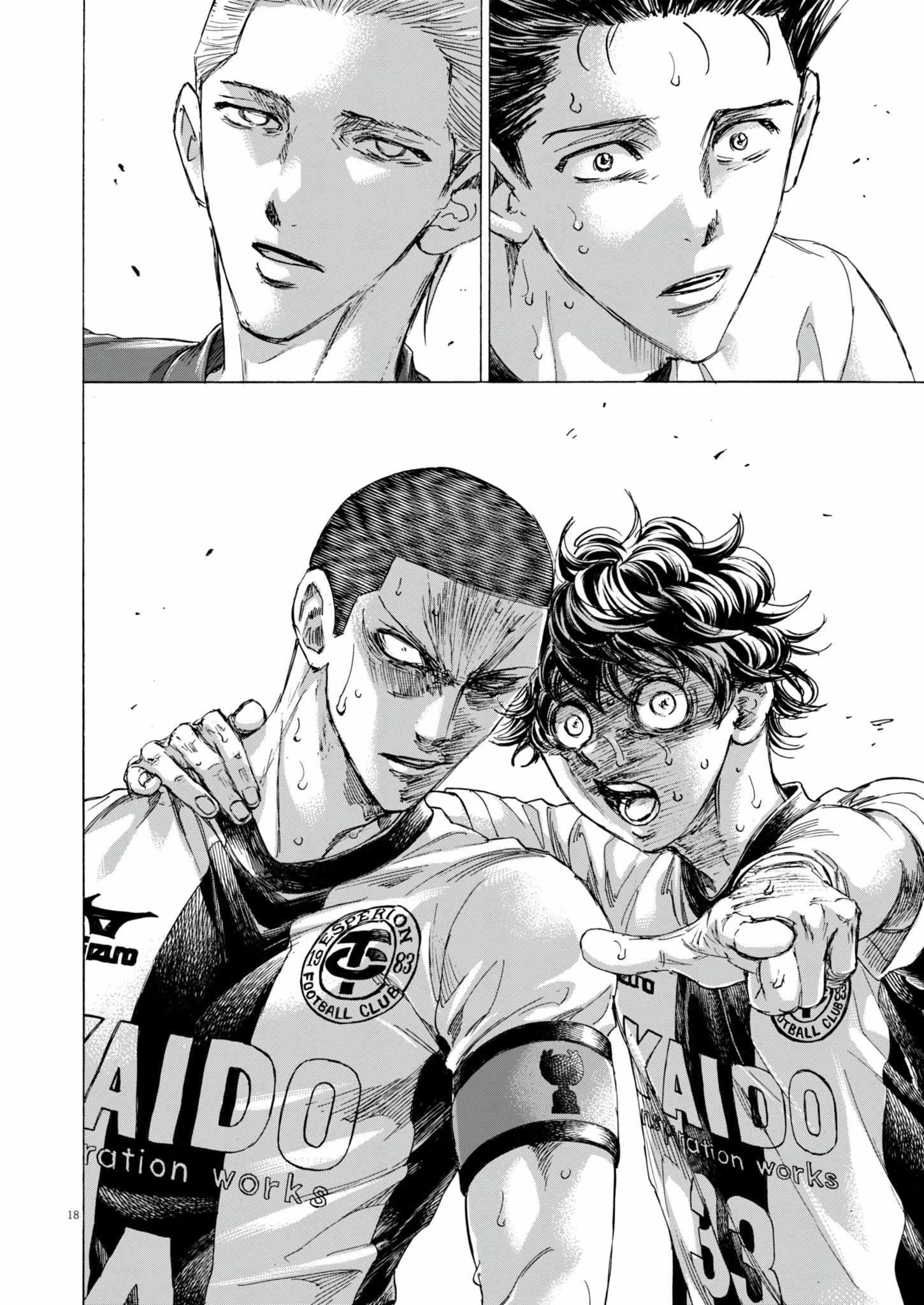 Ao Ashi Chapter 390 - Page 18