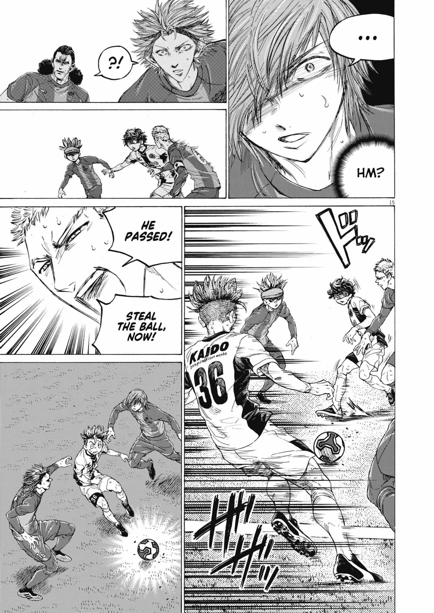 Ao Ashi Chapter 391 - Page 15