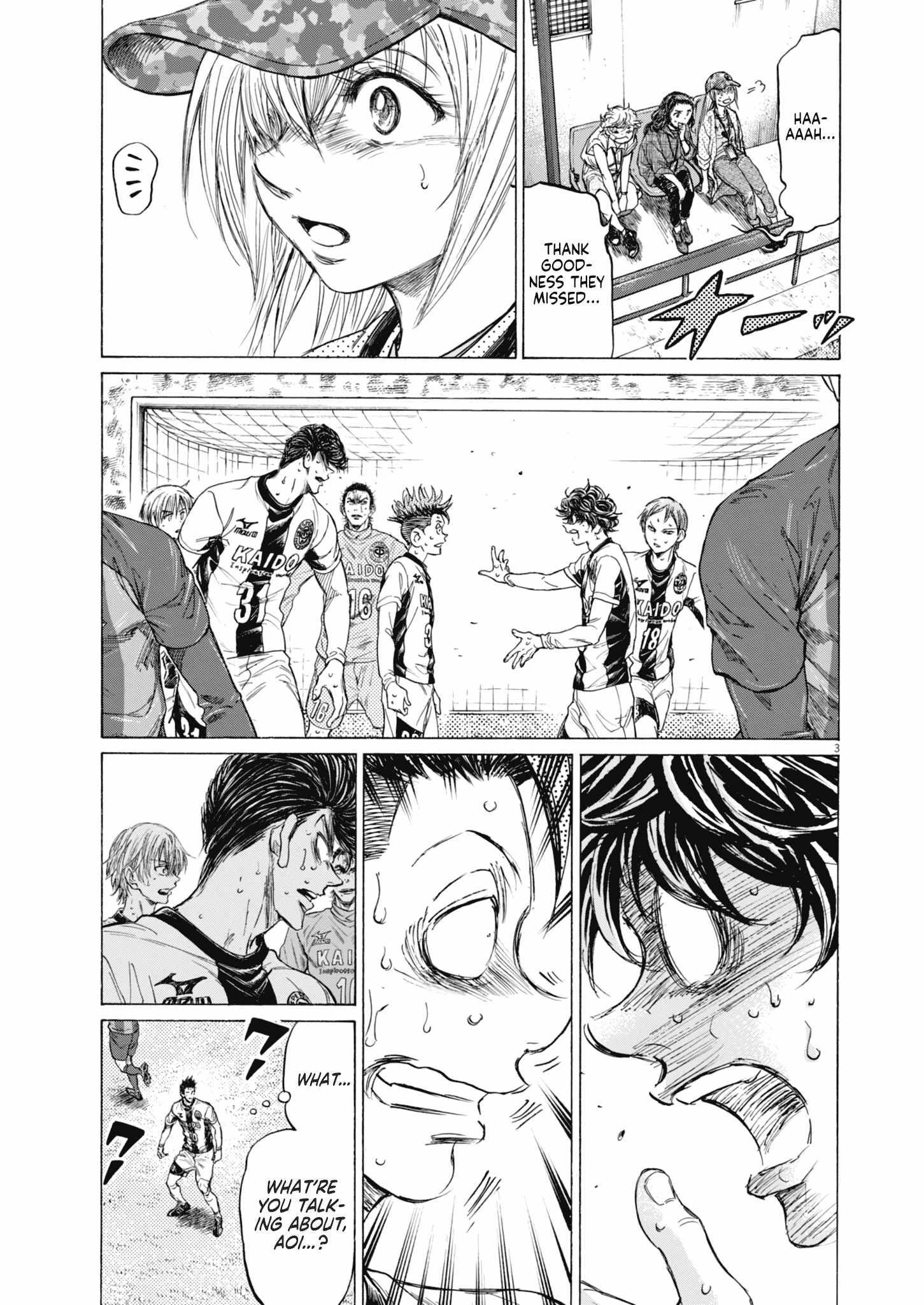 Ao Ashi Chapter 391 - Page 3