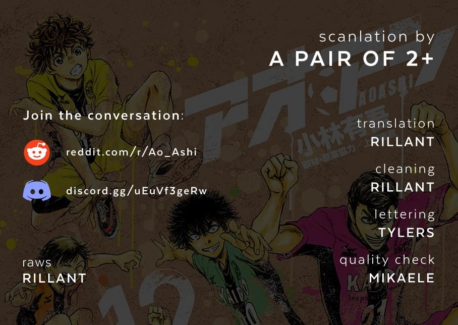 Ao Ashi Chapter 403 - Page 1